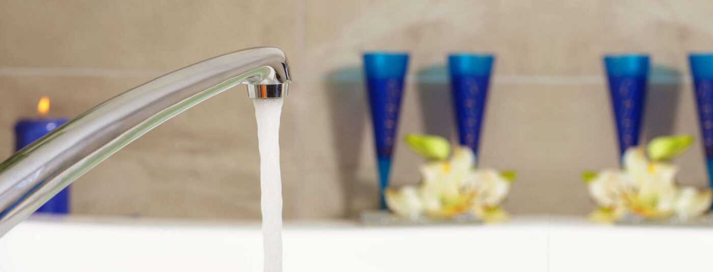 running faucet