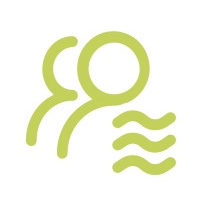 person wave icon