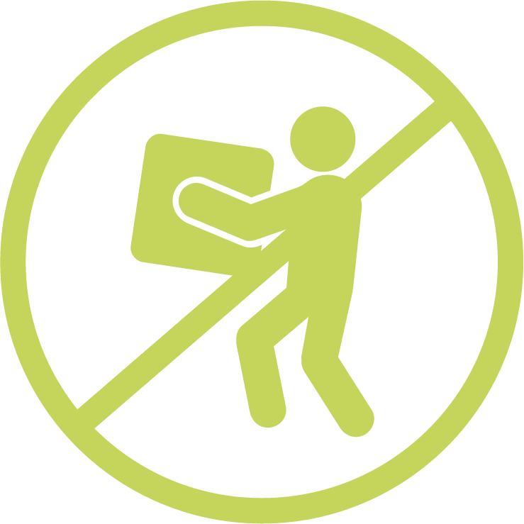no lifting icon